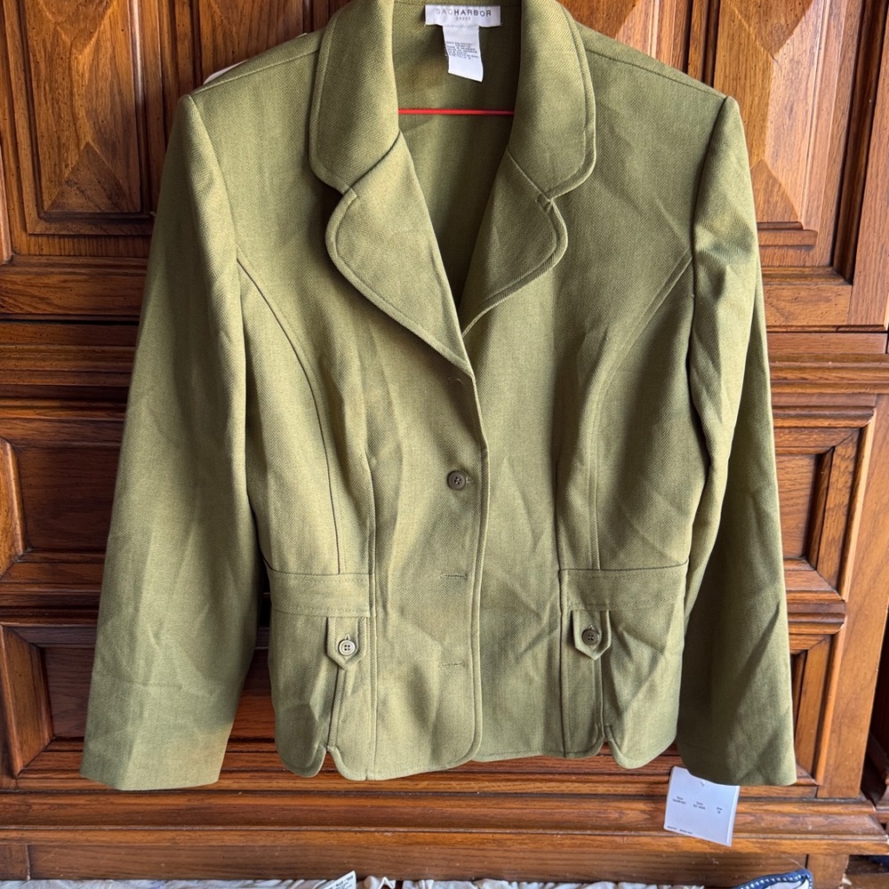 Sag Harbor Olive Women's Blazer